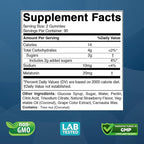 Vitabod Melatonin 20mg Gummies - 180 Count - Drug Free - Natural Strawberry Flavor - Vegetarian, Non-GMO, Gluten Free (2 Bottles)