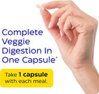 ENZYMEDICA VeggieGest Capsules, 60 Count