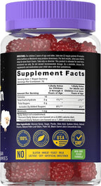 Carlyle Kids Melatonin Gummies | 1 mg 70 Count | Fruit Flavor Gummy | Vegan, Non-GMO, Gluten Free