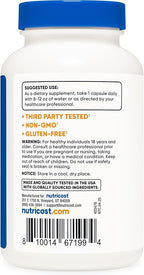 Nutricost Boron 3mg Supplement, 240 Vegetarian Capsules - Gluten Free and Non-GMO