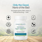 Herbal Equilibrium™ - Natural, Full-Spectrum Relief for Peri/Menopause Symptoms with 7 Proven Herbal extracts (30 Day Supply)