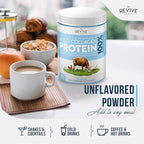 Revive Naturals Multi Collagen Hydrolyzed Protein Powder (16oz) - Types I, II, III, V & X - Grass Fed Bovine, Wild Caught Marine, Free Roaming Chicken & Eggshell Collagen Peptides,