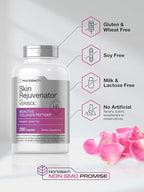 Horbäach Skin Rejuvenator with Verisol | Bioactive Collagen Peptides | 200 Caplets | Non-GMO, Gluten Free Supplement