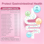 NATURE TARGET Probiotics-for-Women with Prebiotics, Cranberry and D-Mannose, 60-Billion-CFUs, Women's Probiotic for Digestive Health/Gut Health/Immune Booster