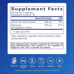 Pure Encapsulations Calcium Magnesium (Citrate) - 240 g Calcium & 240 g Magnesium - Bone Health Support - Non-GMO & Vegan - 90 Capsules