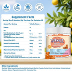 Vitamin D3 K2 Gummies,Vitamin D3 10000 IU with K2 200mcg,VitaminC,Calcium,Magnesium,Zinc,Support for Bones,Joints,Muscles,Nerves,and Immune System (60,Orange,Sugar-Free)