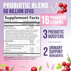 Probiotics for Women - 50 Billion CFU Per Serving - 16 Feminine Health Vag Strains - Prebiotic for Vaginal PH Balance, Urinary UT Health, Women's Probiotic - Shelf Stable - USA Bottled - 120 Capsules