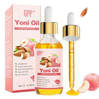 Yoni Oil Wash for Women pH Balance and Wetness, Feminine Oil Ingrown Hair, Nourishing, Moisturizing Formula for All Skin Types, Yoni Care with Vitamin E, Natural Yoni Wash(Peach)