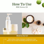 SVA Tamanu Seed Oil - 16 Fl Oz – 100% Natural Cold Pressed Tamanu Oil - for Face, Skin Care, Hair Care, Scalp Massage & Body Massage – Carrier Oil