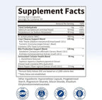 NAC Supplement 900 mg – Liver Cleanse Detox & Repair, Antioxidant & Cellular Health, Alcohol Defense Support – N-Acetyl Cysteine Capsules with Milk Thistle, Turmeric, Dandelion & Artichoke – 120 Count