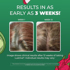 MARYRUTH'S Liquid Multivitamin + Hair Growth | Biotin 10000mcg | Lustriva Hair Growth Supplement | Clinically Tested in Women for Thicker Hair & Facial Wrinkle | Skin Care | Ages 18+ | 15.22 Fl Oz
