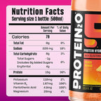 Protein2o Hydration Drink - 2-in-1 Liquid Clear Whey Protein Isolate and Electrolyte Drink - 15g Protein, Vitamins B5, B6 - Post-Workout Recovery - 16.9 Fl Oz - 12 Count Flavor Fusion Variety Pack