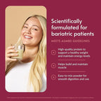 Bariatric Advantage High Protein Meal Replacement Drink Mix - Powder Whey Isolate for Gastric Bypass & Sleeve Gastrectomy Patients - 28 Servings with 27 g Protein - Creme - 43.46 oz