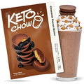 Keto Chow Chocolate Peanut Butter | Keto Meal Replacement Shake Powder | Nutritionally Complete | Low Carb | Delicious Easy Meal Substitute | Protein Rich You Choose The Fat | Single Meal Sample