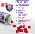 Joint Support Supplement - Extra Strength Glucosamine Gummy Supports Joints Health & Flexibility for Back, Knees, Hands - Natural Vitamin E Immune Support - Best Gummies for Women & Men - 60 Gummies