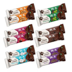 NuGo Slim 12ct Variety 16-17g Protein, 3g Sugar, High Fiber, Low Net Carb, Keto Friendly, Gluten Free