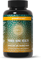 Primal Harvest Primal Bone Health Calcium Carbonate Bone Health Complex for Men & Women with Calcium, Magnesium, Zinc, Manganese, Potassium, & L-Carnitine (1 Pack)