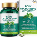 Body Deodorizing Supplement | Body Magic | Chlorophyll Capsules - 120 Count | Natural Internal Deodorant with Chlorophyll & Mint | Supports Freshness for Underarm, Intimate Areas & Breath | Vegan