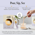 Ovii Ovarian Support for Women: Hormonal & Metabolic Balance - 40:1 Myo-Inositol + Reducose® + Vitamin D + Biotin - Supports Cycle Regularity & Healthy Ovulation & Healthy Metabolism, 30 Ct