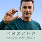 GLP-1 Probiotic Supplement for Weight Loss & Appetite Suppressant for Women and Men with Akkermansia, Berberine, Inulin, EGCG, Resveratrol, Hops - Supports Digestion, Hunger, Cravings, Gut Health