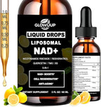 NAD Supplements for Women & Men, Liposomal NAD Nicotinamide Riboside Resveratrol 900mg w. B3 Vitamin Quercetin TMG, Liquid Resveratrol NAD Plus Supplement for Anti-Aging Energy Focus Longevity