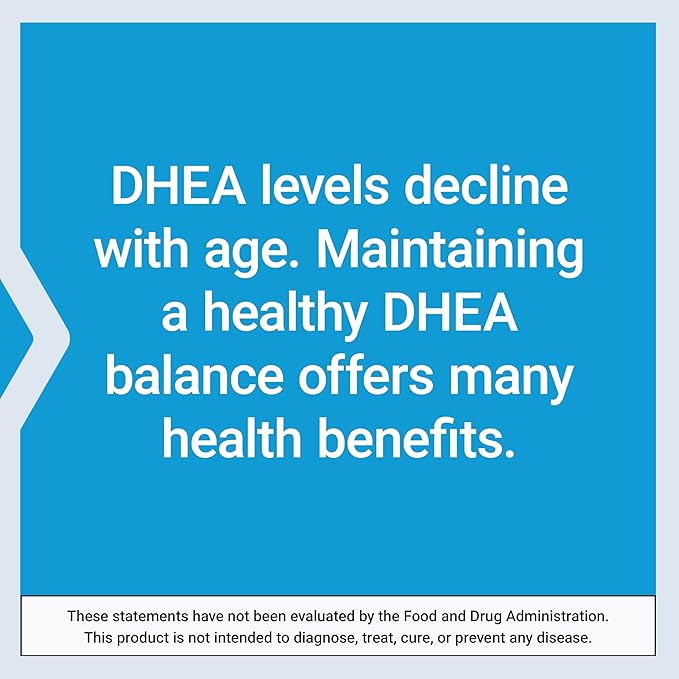 Life Extension DHEA 25 mg – Hormone Balance Supplement, Memory, Muscle Health, Bone Health, Men’s Health, Women’s Health, Gluten-Free, Non-GMO, Vegetarian, 100 Dissolve-in-Mouth Tablets