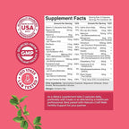 Female Fertility Supplement with Prenatal Multivitamins - Fertility Support with Prenatal Choline Inositol Folate Chasteberry and CoQ10 Fertility Blend for Women to Promote Conception - 120 Count