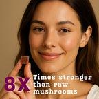 Baker's Botanics Longevity Inflammation Support Gummies - Mushroom Gummies for Complete Women Wellness | Chaga, Maitake, Turmeric, Astragalus & Zinc | Peach Flavor | Vegan, Gluten-Free, Non-GMO