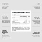 LEGION Creatine Monohydrate Gummies – Clean Chewable Creatine Supplement for Strength, Endurance & Muscle Recovery – 30 Sour Green Apple Flavor Servings – No Artificial Flavors or Sweeteners.