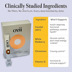 Ovii Ovarian Support for Women: Hormonal & Metabolic Balance - 40:1 Myo-Inositol + Reducose® + Vitamin D + Biotin - Supports Cycle Regularity & Healthy Ovulation & Healthy Metabolism, 30 Ct