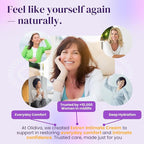 Bioidentical Estriol Cream for Women - Intimate Moisturizing Cream for Women - Menopause Relief for Vaginal Dryness & Vulva Itch – 50g / 1.76 oz (3 Month Supply)