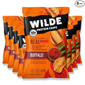 WILDE Buffalo Protein Chips, Thin and Crispy, High Protein, Keto Friendly, Made with Real Ingredients, 2.25oz Bags (Pack of 8)…
