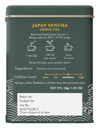Luxmi Estates Japanese Sencha Green Tea 50g/1.76oz (25 Cups)|Authentic First Flush Sencha Loose Leaf|Mild Rich & Refreshing