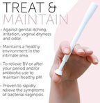 Bacterial Vaginosis Treatment For Women | Boric Acid Suppositories For Women | Natural Homeopathic for Odor, Itching, Discharge, BV, and Vaginal Microbiota Imbalance | 12 Vaginal Suppositories
