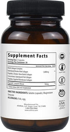 Multi Collagen Complex - Type I, II, III, V, X - Collagen Supplement for Anti-Aging, Healthy Joints, Hair, Skin and Nails