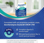 Florastor Select Pro+Pre Daily Probiotic and Prebiotic Supplement for Women and Men, Boosts Good Bacteria, Saccharomyces Boulardii CNCM I-745 (30 Capsules) (Pack of 1)