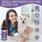 Valerian Root for Dogs, Valerian Root for Anxiety and Stress Relief in Dogs, Herbal Supplement to Help Support Calmness, Dog Sedative Calming Drops for Dogs, 2 fl oz