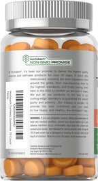 Horbäach Turmeric Gummies | 70 Count | Mango & Peach Flavor | Turmeric Curcumin with Ginger | Vegan Non-GMO & Gluten Free Supplement