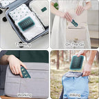 Weekly Pill Organizer 4 Times a Day, 7 Day Pill Box 4X, Portable for Travel Pill Case for Pills/Vitamin/Fish Oil/Medication/Supplements (4x7 Blue)