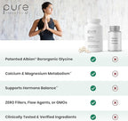 Pure TheraPro Rx Bio Boron 10mg, 3 Months Supply - Bororganic Glycine Boron for Men & Women - Premium Formula for Bone Health, Joint Flexibility, Cardiovascular Function & Immunity Support