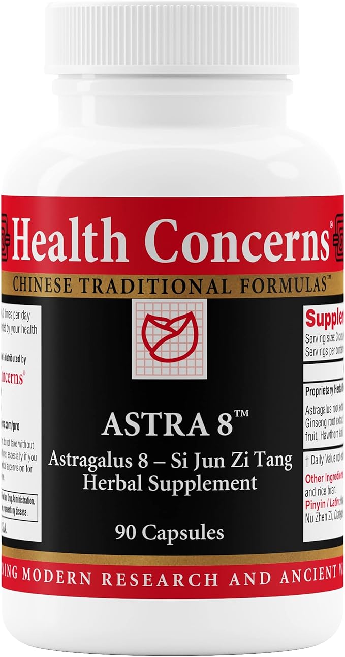 Health Concerns Astra 8 – Immune System Support & Fatigue Help – Adrenal Fatigue & Energy Boost Supplement – Adaptogenic Herbal Blend with Astragalus & Ginseng – 90 Capsules