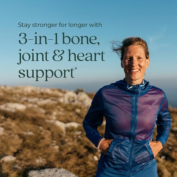 New Chapter Calcium Supplement - Bone Strength Plant-Based USDA Organic Calcium with Magnesium, Vitamin D3+K2, for Bone Health & Joint Mobility, Heart Support, 905 mg dose - 270 Slim Tablets