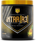 HOSSTILE Intra[R3] Intra Workout Powder, EAA & BCAA Drink with Carbs, Enhance Energy & Endurance, Build Lean Muscle & Improve Recovery, Pineapple Rush, 20 Servings