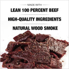 Old Trapper Beef Jerky, Peppered 8 Ounce Pack, Spicy Meat Snacks for Lunches or Between Meals, 11 Grams of Protein, Zero Grams of Fat, and 70 Calories per Serving (Pack of 2)