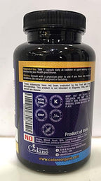 Organic Cadane 7in1 Pure Berberine Supplement with Quercetin, Ceylon Cinnamon, Resveratrol, Milk Thistle, Grape Seed, and Black Pepper - 90 Capsules for 3-Month Supply - Immunity Health Support
