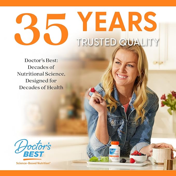 Doctor's Best Calcium Complex Supplement for Women & Men - Bone Strength & Health Support Caps, Vitamin C, D3, K2, MCH-Cal, Magnesium, & Potassium Citrate Complex, Non-GMO - 180 Capsules