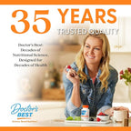 Doctor's Best Calcium Complex Supplement for Women & Men - Bone Strength & Health Support Caps, Vitamin C, D3, K2, MCH-Cal, Magnesium, & Potassium Citrate Complex, Non-GMO - 180 Capsules