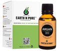 Earth N Pure Argan Oil for Hair Styling, Hair Growth, Hairfall Control - Natural and Therapeutic Grade 30 ml