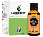 Earth N Pure Argan Oil for Hair Styling, Hair Growth, Hairfall Control - Natural and Therapeutic Grade 30 ml