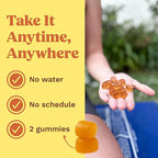 Kynis & co. Mullein Gummies for Overall Wellness – Mullein Leaf Extract, Quercetin, Bromelain, Ashwagandha, Vitamin C & D – Passion Fruit & Raspberry Flavor – 60 Gummies